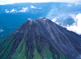 Irazu Volcano in Costa Rica