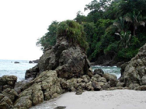 Manuel Antonio rocky shore