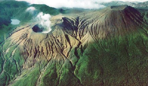 Rincon De La Vieja Volcano areal shot