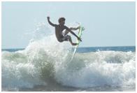 Witches Rock surf waves in Tamarindo