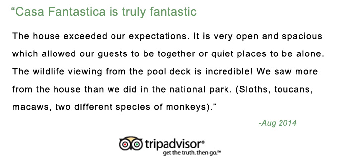 Casa Fantastica truly fantastic TripAdvisor review