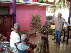 Viktoras Kulvinskas Speaks to Costa Rica Montezuma Concious Community in the Nicoya Penninsula