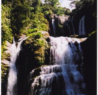 Dominical Nauyuca Waterfalls in Central Pacific Costa Rica