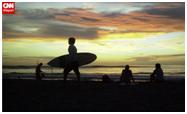 Sunset Surfing at Playa Tamarindo