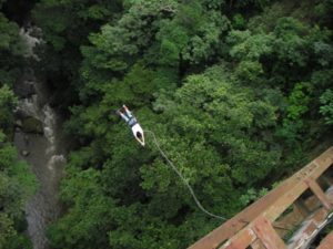 Bungee Jumping in Costa Rica at Rio Colorado Bridge
