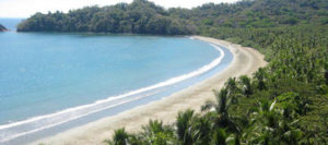 Curu wildlife refuge beach located in one of Costa Rica protected National Parks