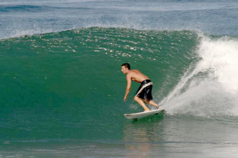 Popular Surf destination in Central America is Costa Rica
