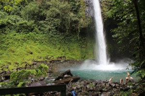 Costa Rica La Fortuna Waterfall great activity for whole family