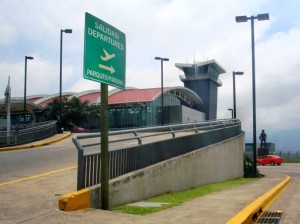 Juan Santamaria International Airport in San Jose Costa Rica