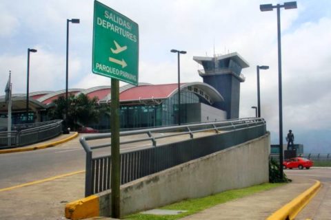 Juan Santamaria International Airport in San Jose Costa Rica