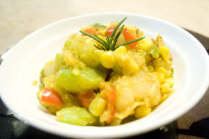 Chayote a traditional Costa Rica meal