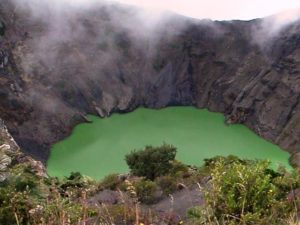 Irazu Volcano Costa Rica in Central America