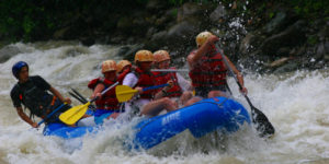 White water rafting adventure tours in Costa Rica