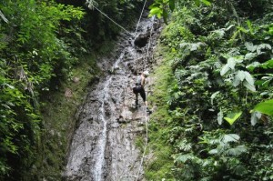 Arenal Volcano adventure activities including Canyoning