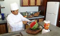Personal chef service in your vacation home in Manuel Antonio
