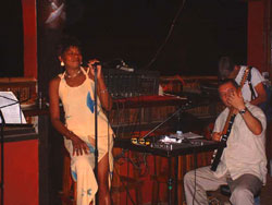 Nightlife in Manuel Antonio - Live Music at Barba Roja - great restaurant and bar