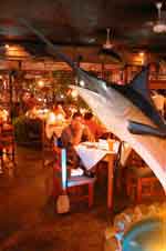 El Gran Escape has the largest restaurant menu in the area and is a gathering spot for sport fishermen