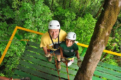 Canopy adventure tours throughout Costa Rica