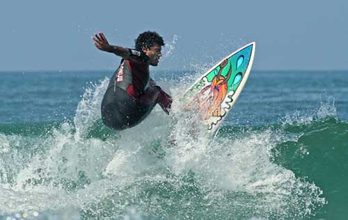 Jaco surfing tournament in Costa Rica