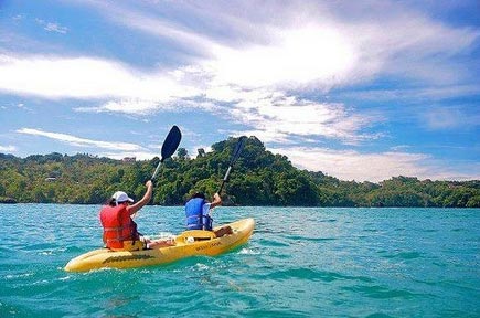 Kayaking in the ocean is a experience that you will not easily forget