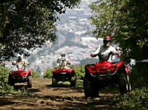 Manuel Antonio ATV tour great for family activities while on Vacation