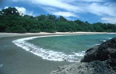 Manuel Antonio Beach in Costa Rica