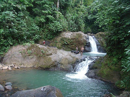 Manuel Antonio waterfall tour for the Quepos area and Costa Rica vacations