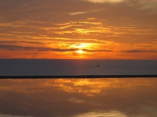 Gulf of Papagayo Golden Sunset
