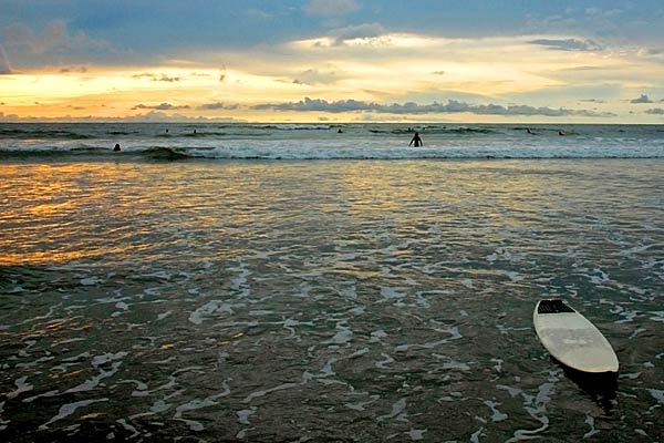 Playa Tamarindo Costa Rica Surf Sunset