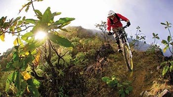 Mountain biking available in beautiful Tamarindo