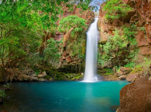 Tamarindo waterfall tours in Guanacaste Costa Rica