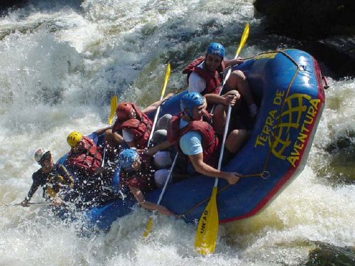 White water rafting in Tamarindo Guanacaste while on Costa Rica vacation