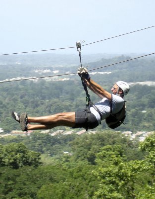 Zip lne canopy tour in Costa Rica