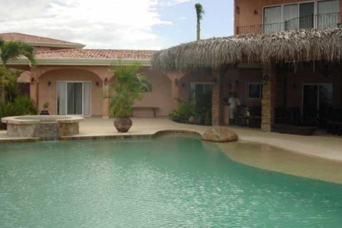 Papagayo family villa rental with pool