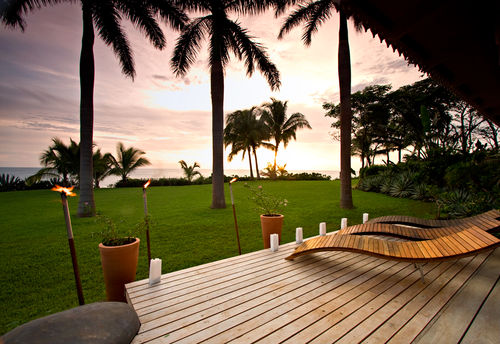 Comfy and cozy chairs for those thrilling times while in Costa Rica with ocean views.