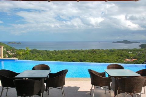 Panoramic Pacific Ocean Views From This Gulf Of Papagayo villa rental
