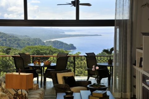 Deluxe vacation villa rental Dominical Costa Rica with amazing ocean views