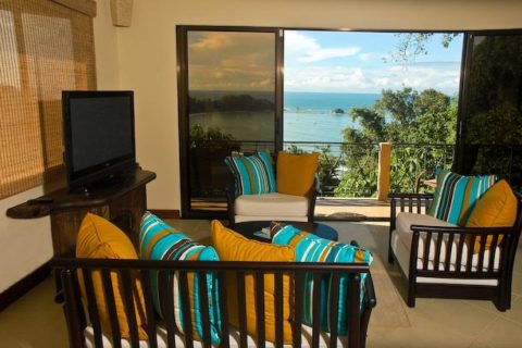 Tropical Beach Home Rental Dominical Costa Rica with Ocean Views
