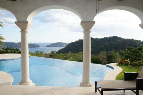 Luxury Jaco mansion rental with ocean views