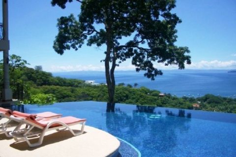 Luxury Papagayo vacation home rental with amazing ocean views
