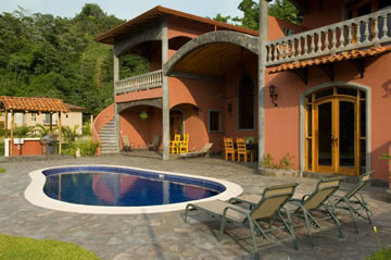 Great, exotic vacation villa rental with private pool in Jaco, Costa Rica