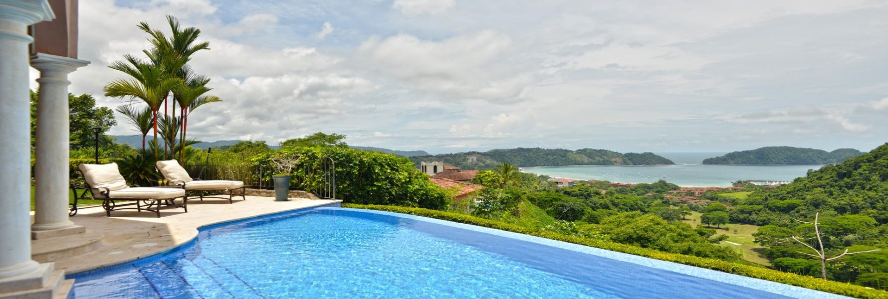 Imagine lounging by the pool, here the ocean and forest views add a touch of grandeur to this enchanting setting.