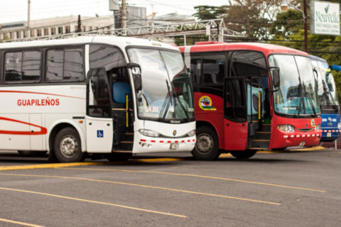 Costa Rica bus.