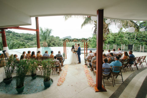 Costa Rican style wedding at Casa Fantastica