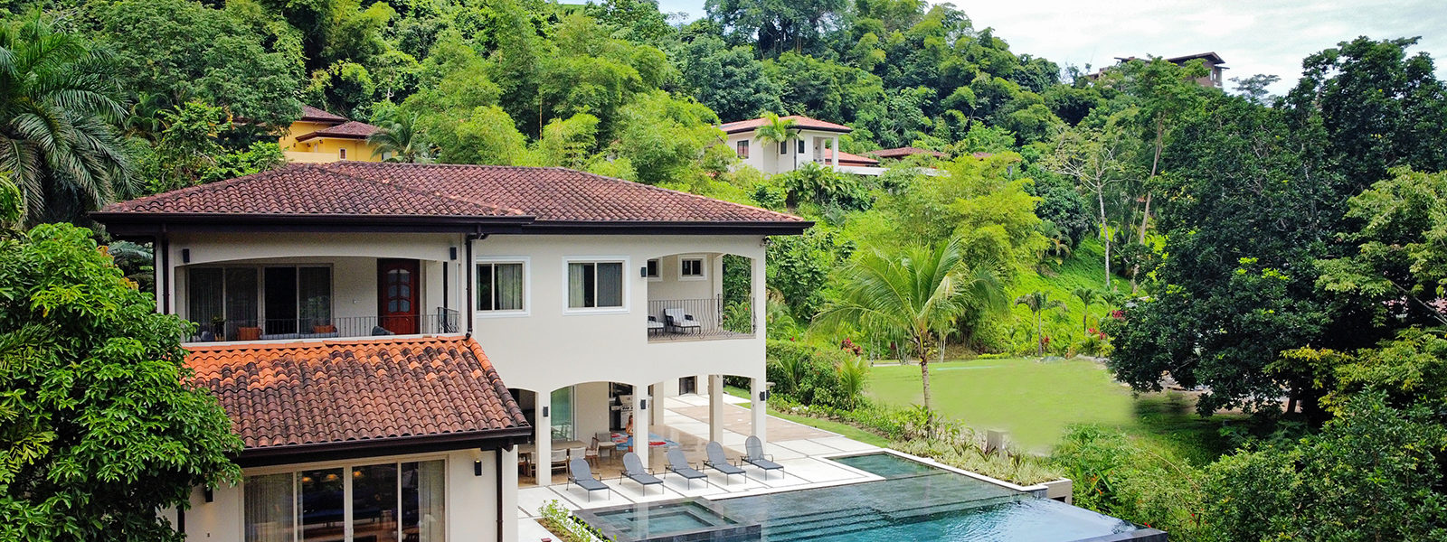 Luxury vacation villa secluded within the exclusive, gated community of Eco Golf Estates.